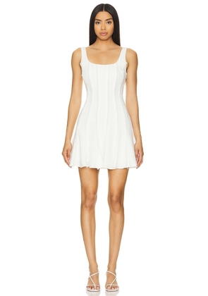 Cinq a Sept Brantley Dress in Ivory. Size 4, 6.