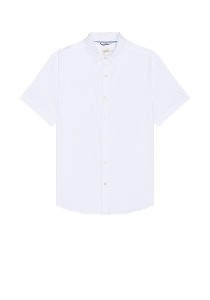 Fair Harbor The Seersucker Shirt in White. Size M, XL.