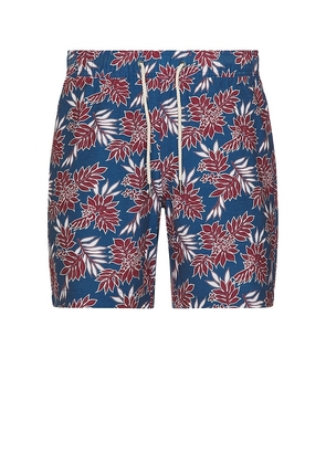 Fair Harbor The Bayberry Swim Trunk in Blue. Size M, S, XL.