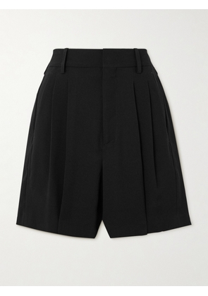 Isabel Marant - Elna Pleated Crepe Shorts - Black - FR34,FR36,FR38,FR40,FR42,FR44
