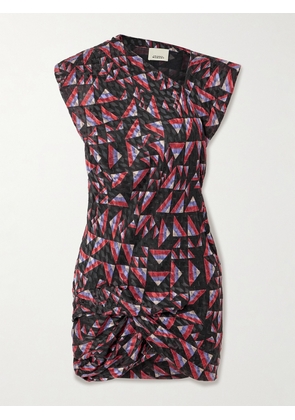 Isabel Marant - Printed Dévoré-voile Mini Dress - Multi - FR34,FR36,FR38,FR40,FR42,FR44