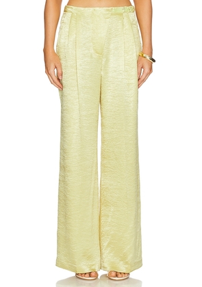 Anna October Esther Pants in Yellow. Size L, S, XL, XS.