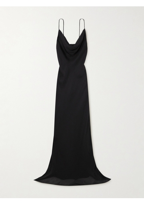 Rosamosario - I Like It Like That Silk Maxi Dress - Black - x small,small,medium,large
