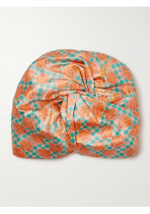 Slip - Meribella Printed Slipsilk™ Hair Turban - Multi - One size