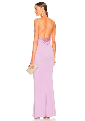 Katie May Surreal Gown in Lavender. Size L, M, S.