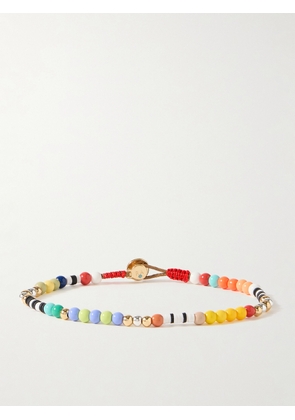 Roxanne Assoulin - Island Time Gold- And Silver-tone And Enamel Anklet - Multi - One size