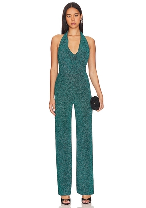 Nookie Dreamlover Jumpsuit in Teal. Size S, XS.
