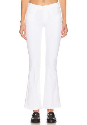 MOTHER The Down Low Weekend Skimp in White. Size 27, 28, 29, 30, 32.