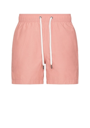 onia Charles 5 Swim Short in Rose. Size M, S, XL/1X.