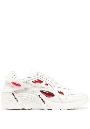 Raf Simons Antei panelled leather sneakers - White
