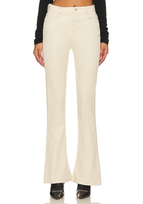 7 For All Mankind Ultra High Rise Skinny Boot in Ivory. Size 30, 31, 32, 33, 34.