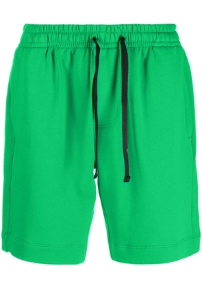 STYLAND straight-leg track shorts - Green