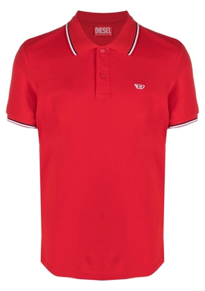 Diesel T-Smith-D cotton polo shirt - Red