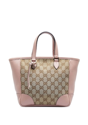 Gucci Pre-Owned Classic GG Canvas Bree satchel bag - Brown