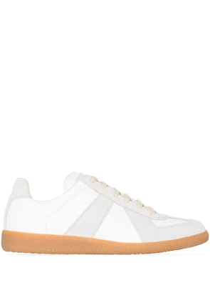 Maison Margiela Replica low-top leather sneakers - White