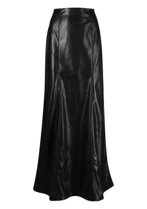 Nanushka Carlotta faux-leather maxi skirt - Black