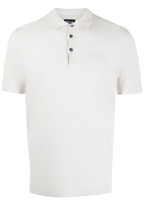 Drumohr short-sleeve cotton polo shirt - Neutrals