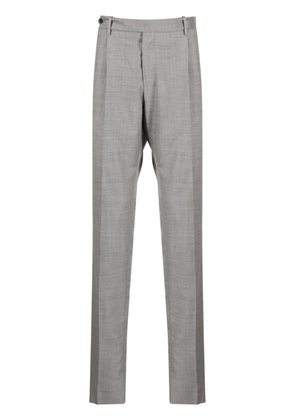 PT Torino pressed-crease wool tailored trousers - Grey
