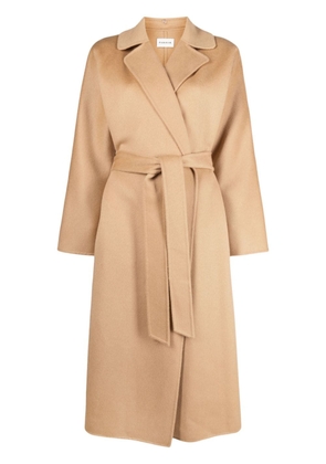 P.A.R.O.S.H. belted wool coat - Neutrals