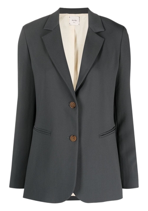 Alysi notched-lapels single-breasted blazer - Green