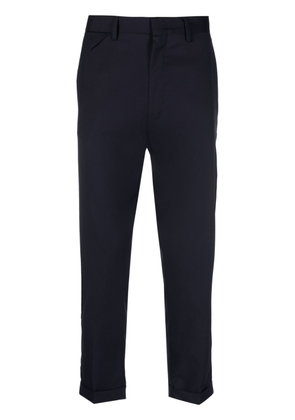 Low Brand cropped tailored trousers - Blue