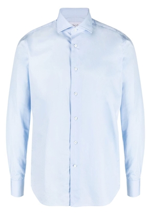 D4.0 long-sleeved cotton shirt - Blue