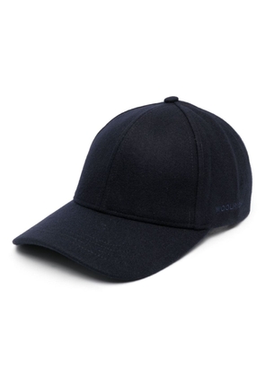 Woolrich logo-patch baseball cap - Blue