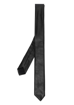 Lardini pointed-tip tie - Black