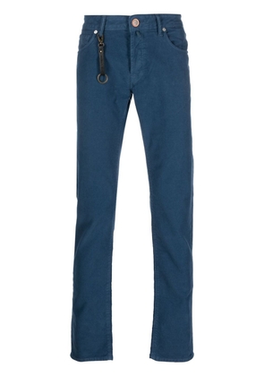 Incotex straight-leg keyring jeans - Blue