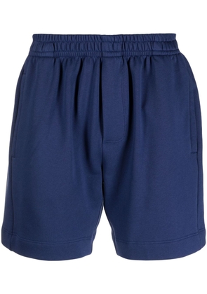 STYLAND straight-leg track shorts - Blue