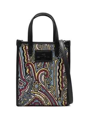 ETRO paisley-pattern tote bag - Black