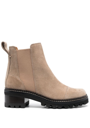 See by Chloé Mallory 55mm ankle boots - Neutrals