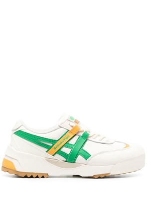 Onitsuka Tiger calf leather multicolour sneakers - White