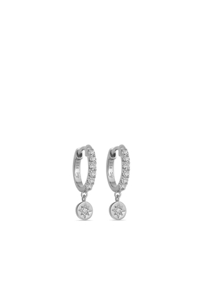 Astley Clarke Polaris sapphire drop earrings - Silver