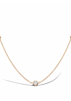 Pragnell 18kt rose gold Sundance diamond pendant necklace - Pink