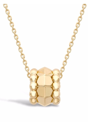 Pragnell 18kt yellow gold Bohemia Three Row Peaked Hexagonal necklace