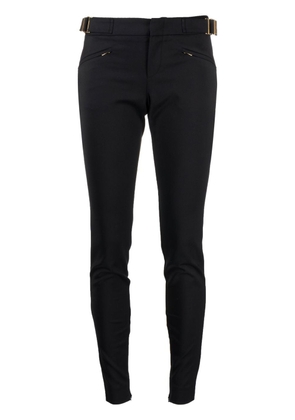 Gucci buckle-fastening detail trousers - Black