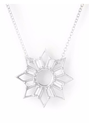 THE ALKEMISTRY 18kt white gold Sun diamond necklace - Silver