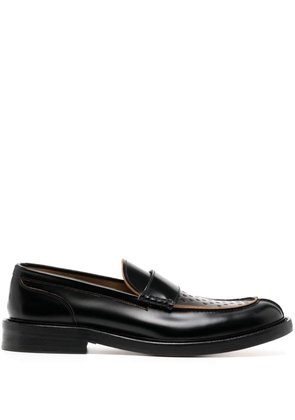 Paul Smith Rossini leather loafers - Black