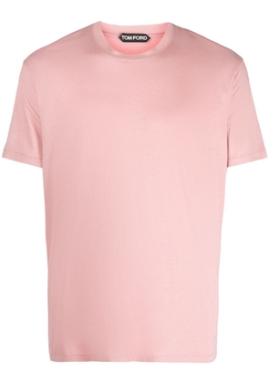 TOM FORD round-neck short-sleeve T-shirt - Pink