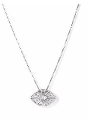 THE ALKEMISTRY 18kt white gold Eye diamond necklace - Silver