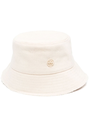 Ruslan Baginskiy embroidered-logo bucket hat - Neutrals