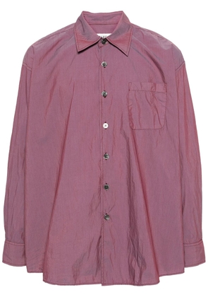OUR LEGACY Borrowed cotton-blend shirt - Purple