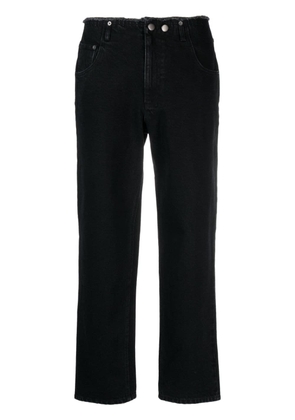 Tibi Newman mid-rise tapered jeans - Black