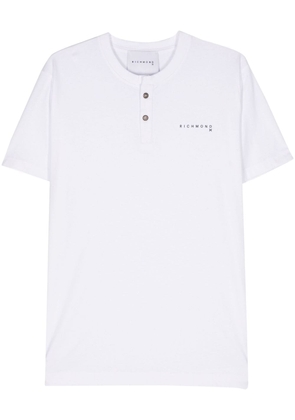 John Richmond logo-print cotton T-shirt - White