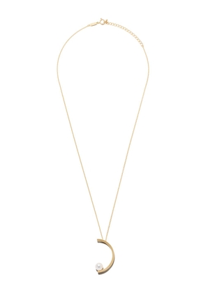 TASAKI 18kt yellow gold Collection Line Kinetic Akoya pearl necklace