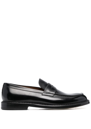 Doucal's penny slot loafers - Black