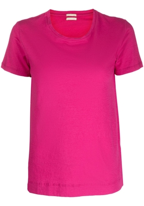 Massimo Alba cotton short sleeved T-shirt - Pink