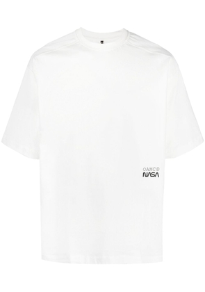 OAMC x Nasa moon-print short-sleeve T-shirt - White