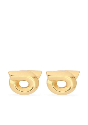 Ferragamo Gancini stud earrings - Gold